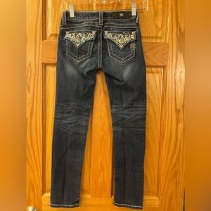 Miss Me girls skinny jeans size 8